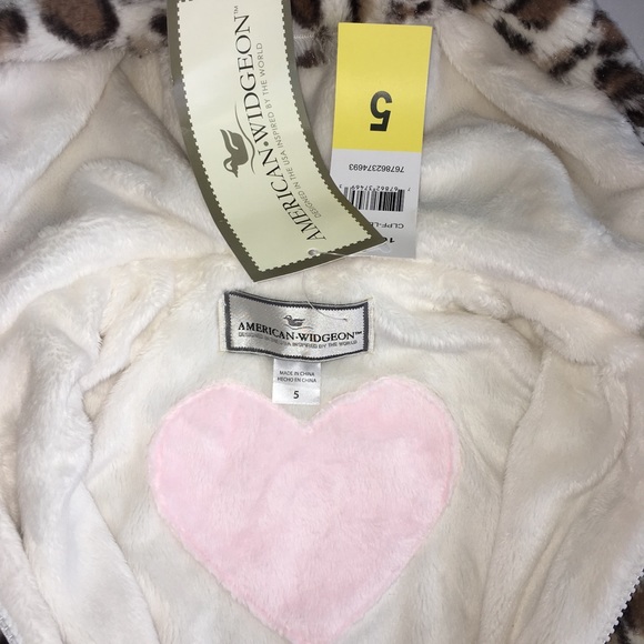 NWT Toddler Girl Leopard Jacket | Size 5 - Picture 3 of 6
